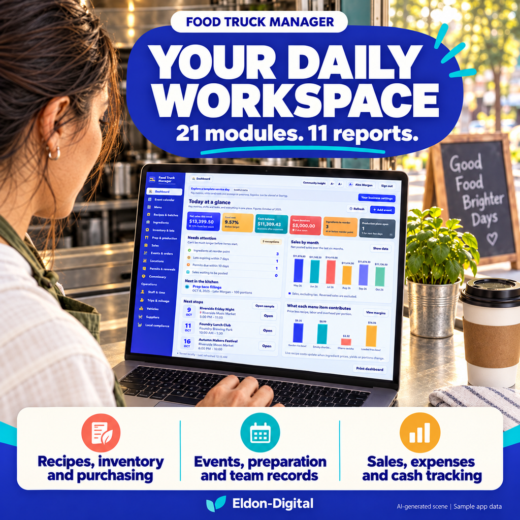 Food Truck Management Software