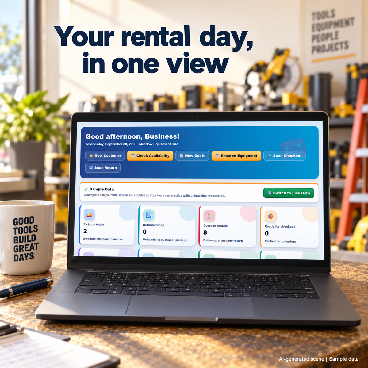 Equipment Rental Management Software