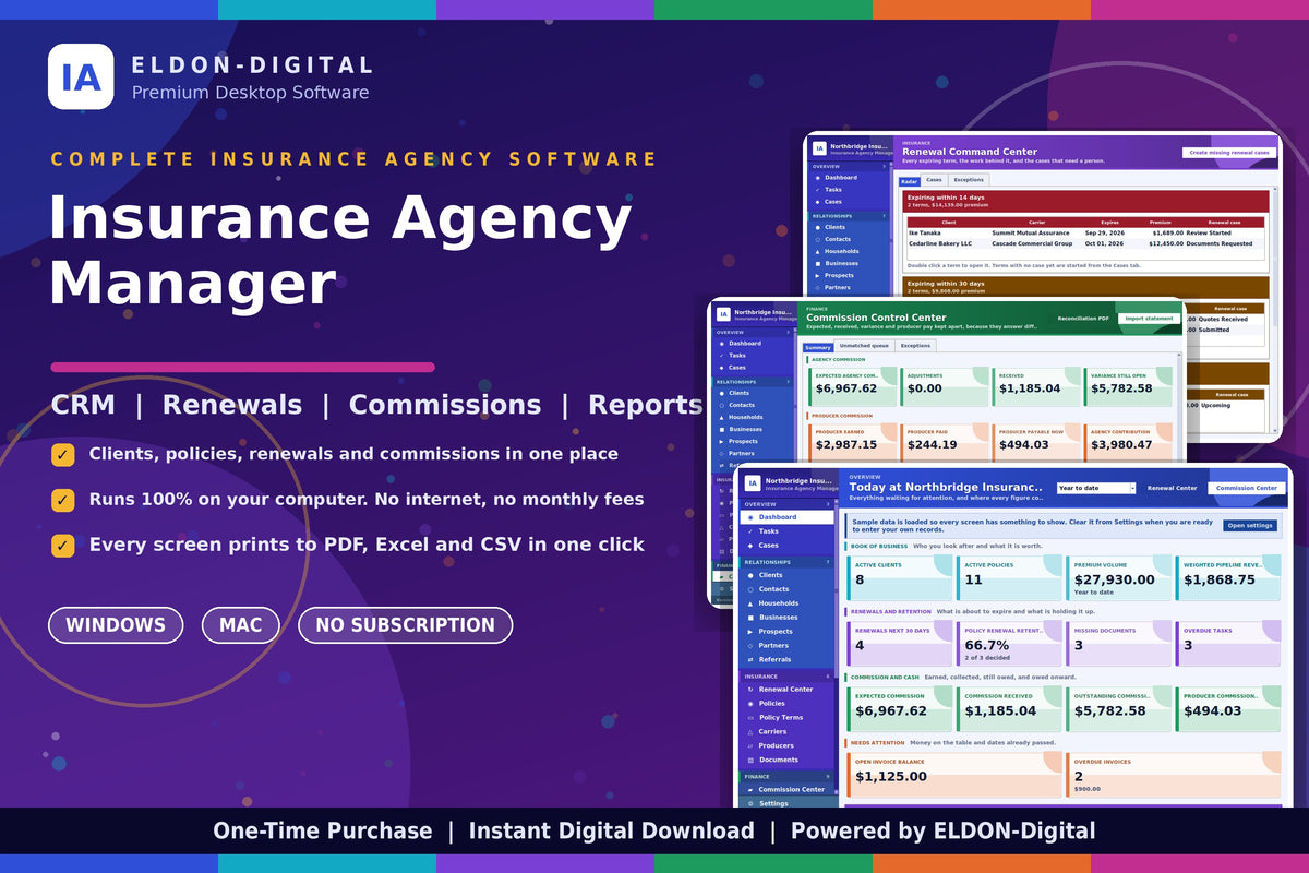 Insurance Agency Manager