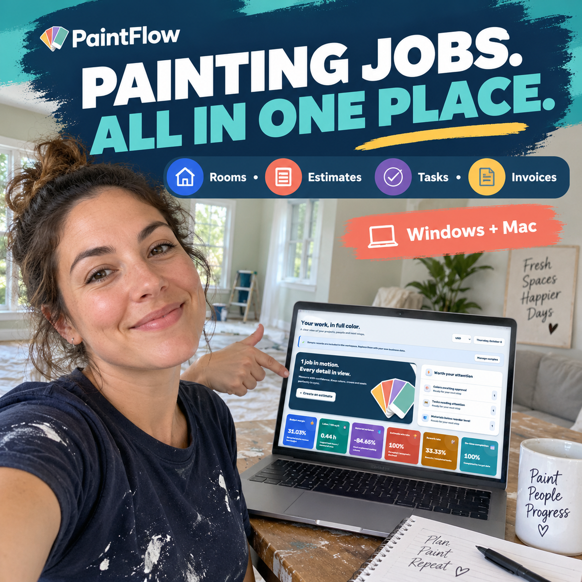 PaintFlow Painting Contractor