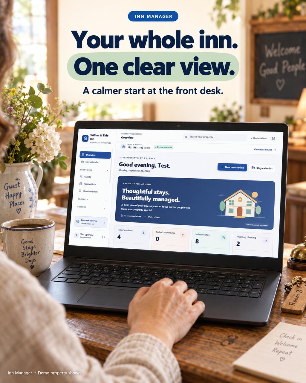 Inn and Guesthouse Management Software