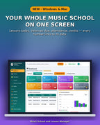 Music School and Lesson Manager Software