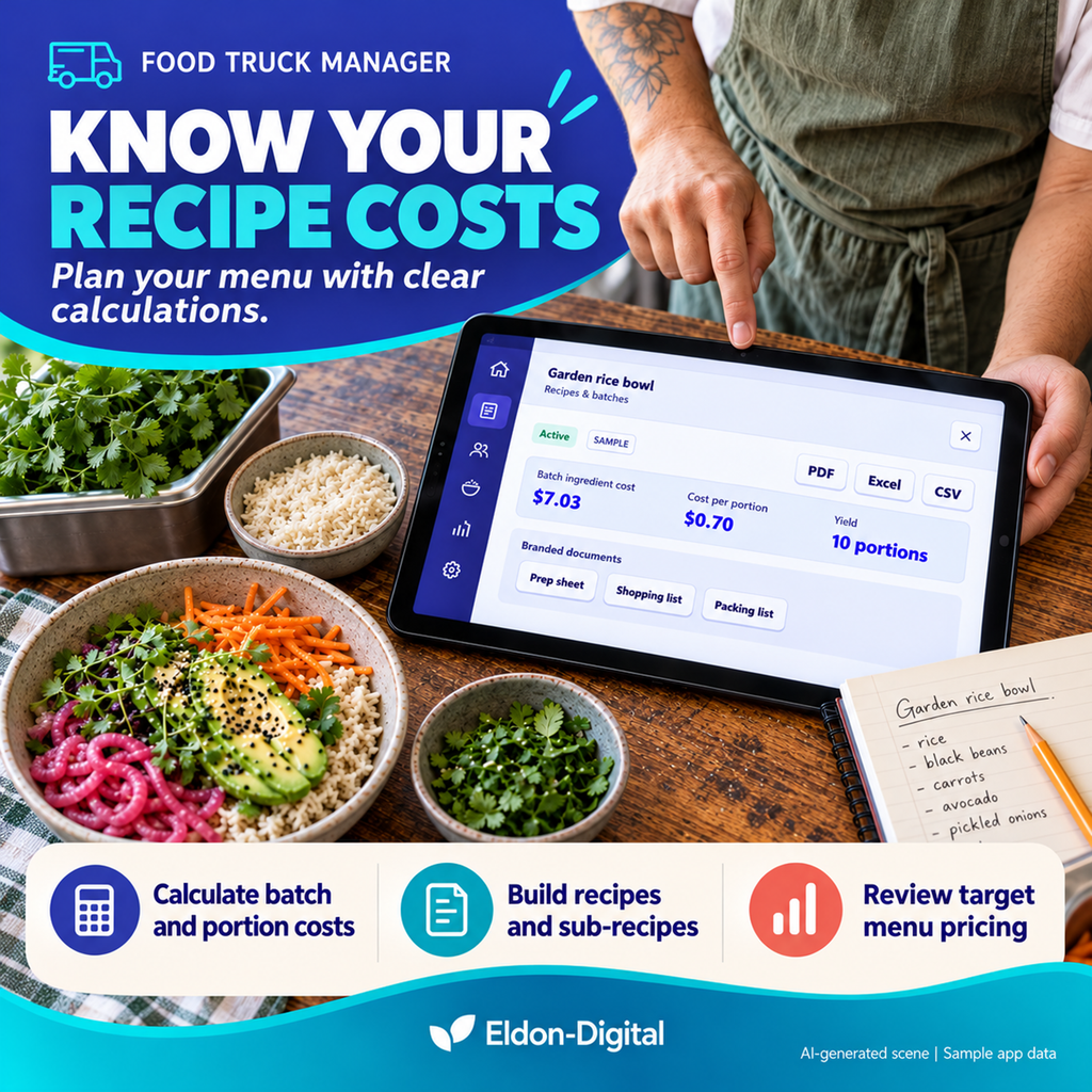 Food Truck Management Software