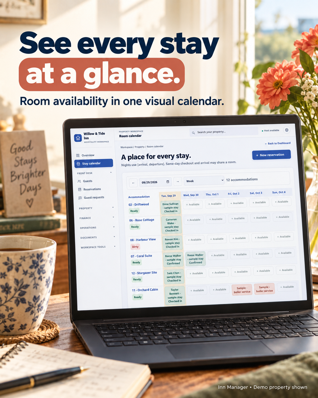 Inn and Guesthouse Management Software