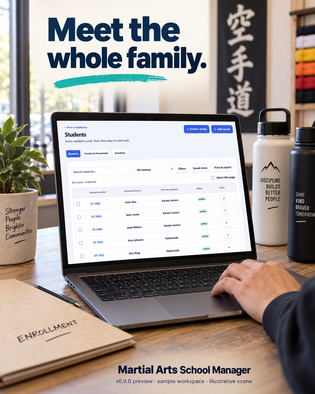Martial Arts School Management Software