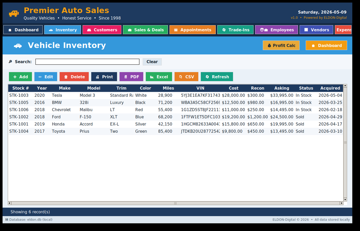 Car Dealership Management Software