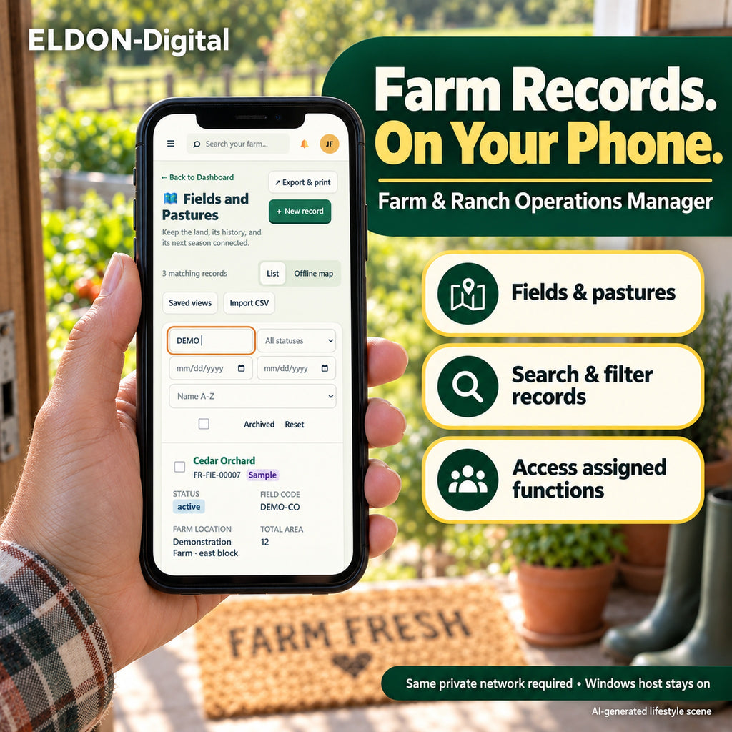 Farm & Ranch Management Software