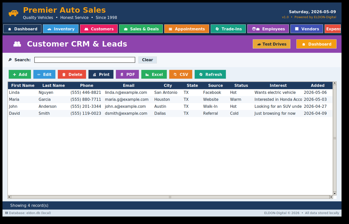 Car Dealership Management Software