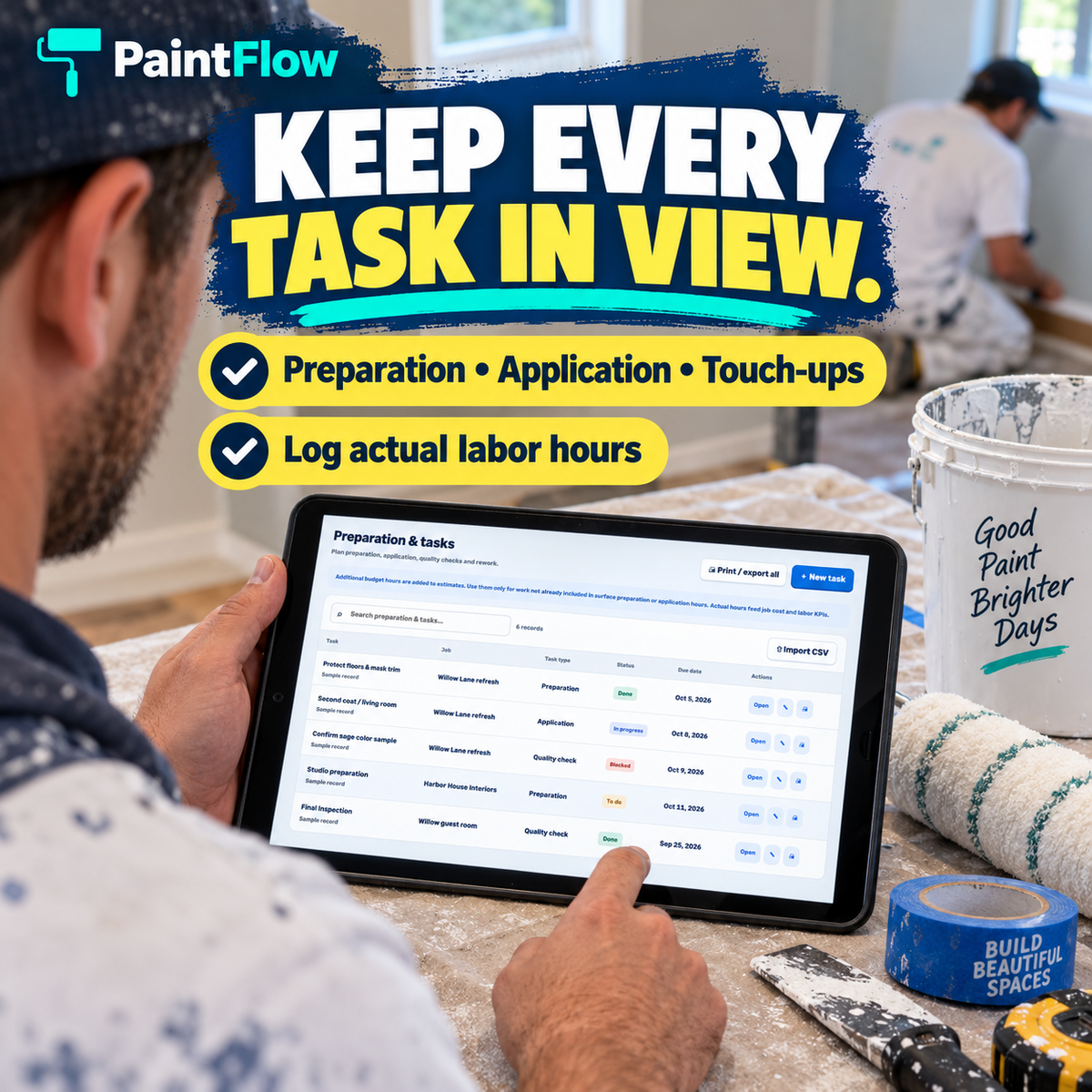 PaintFlow Painting Contractor