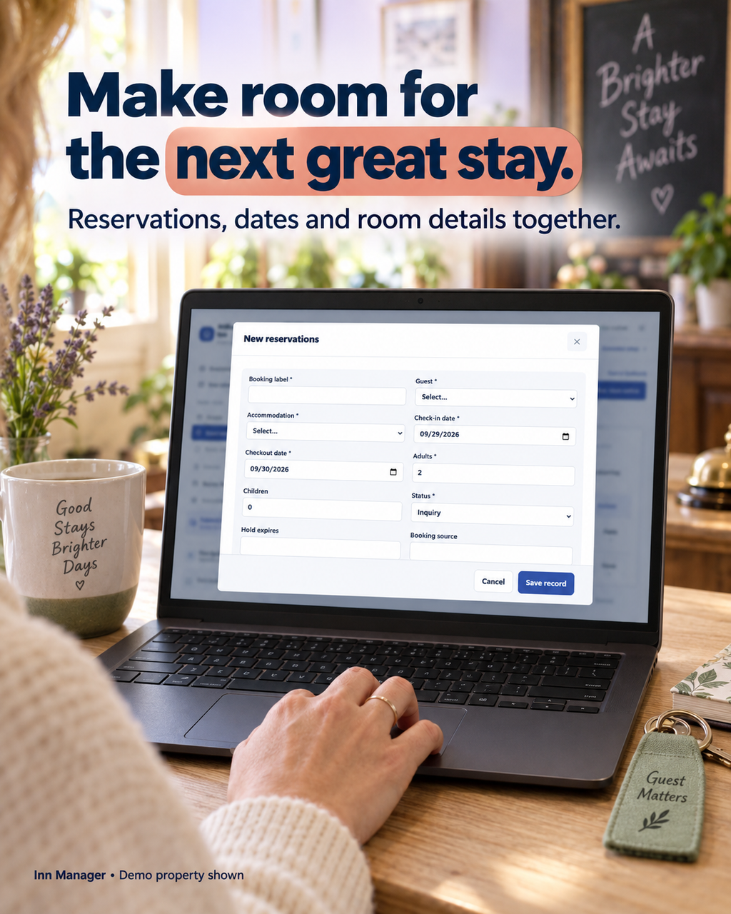Inn and Guesthouse Management Software