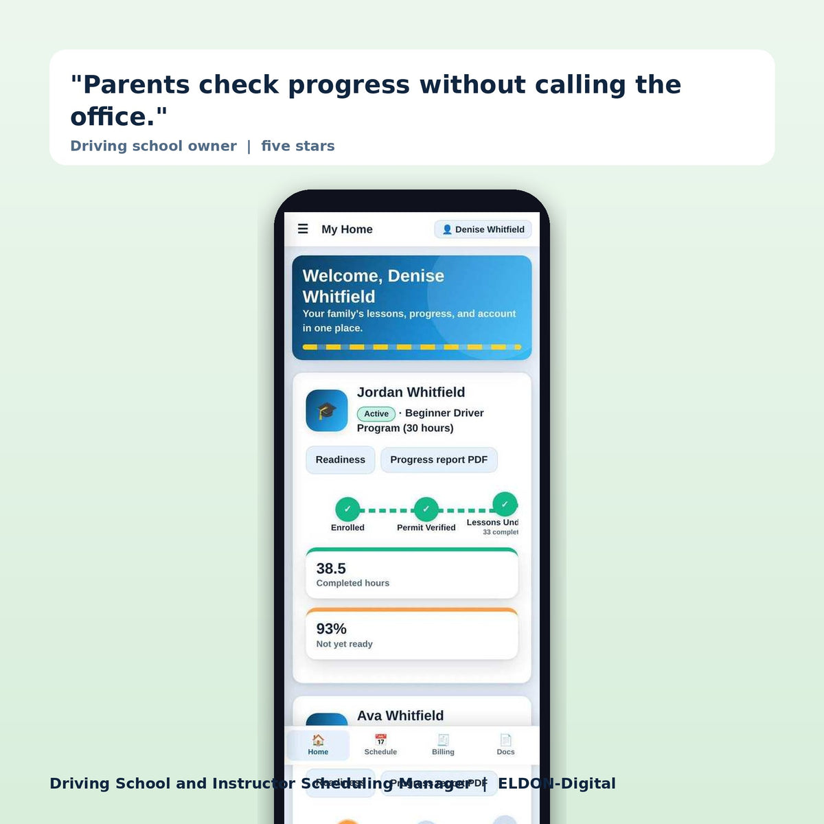 Driving School and Instructor Scheduling Manager Software