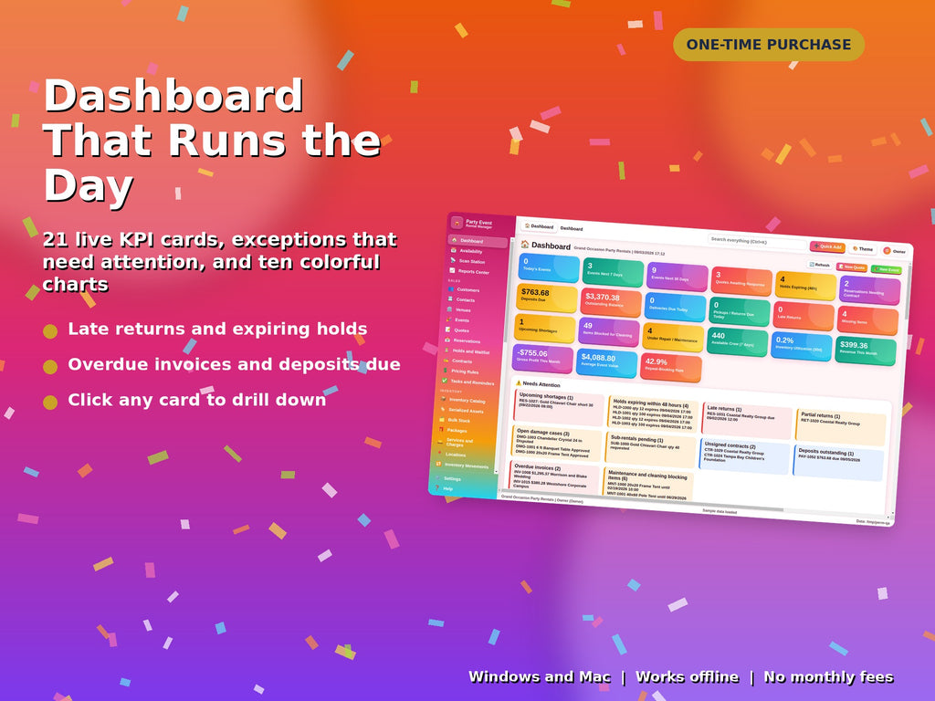 Complete Rental Business Software