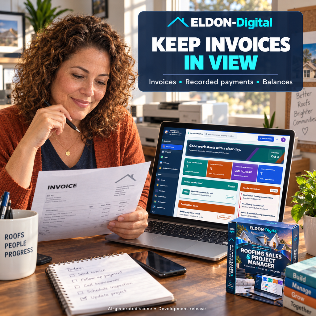 Roofing Business Software for Windows