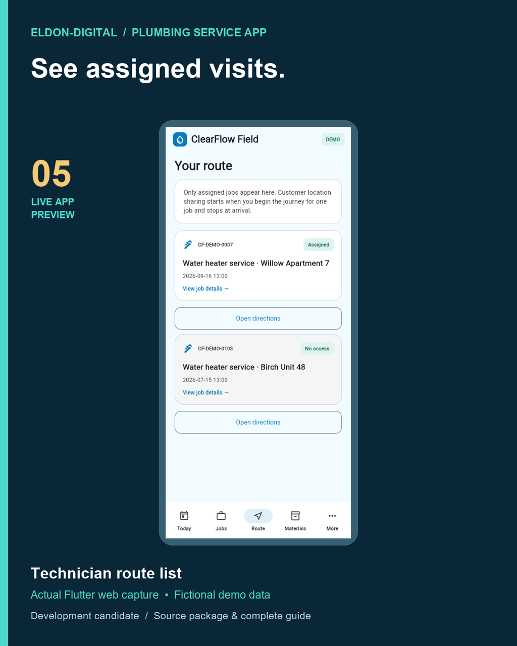 Plumbing Service Mobile App Source Code