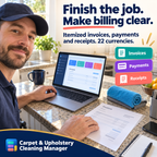 Carpet & Upholstery Cleaning Software