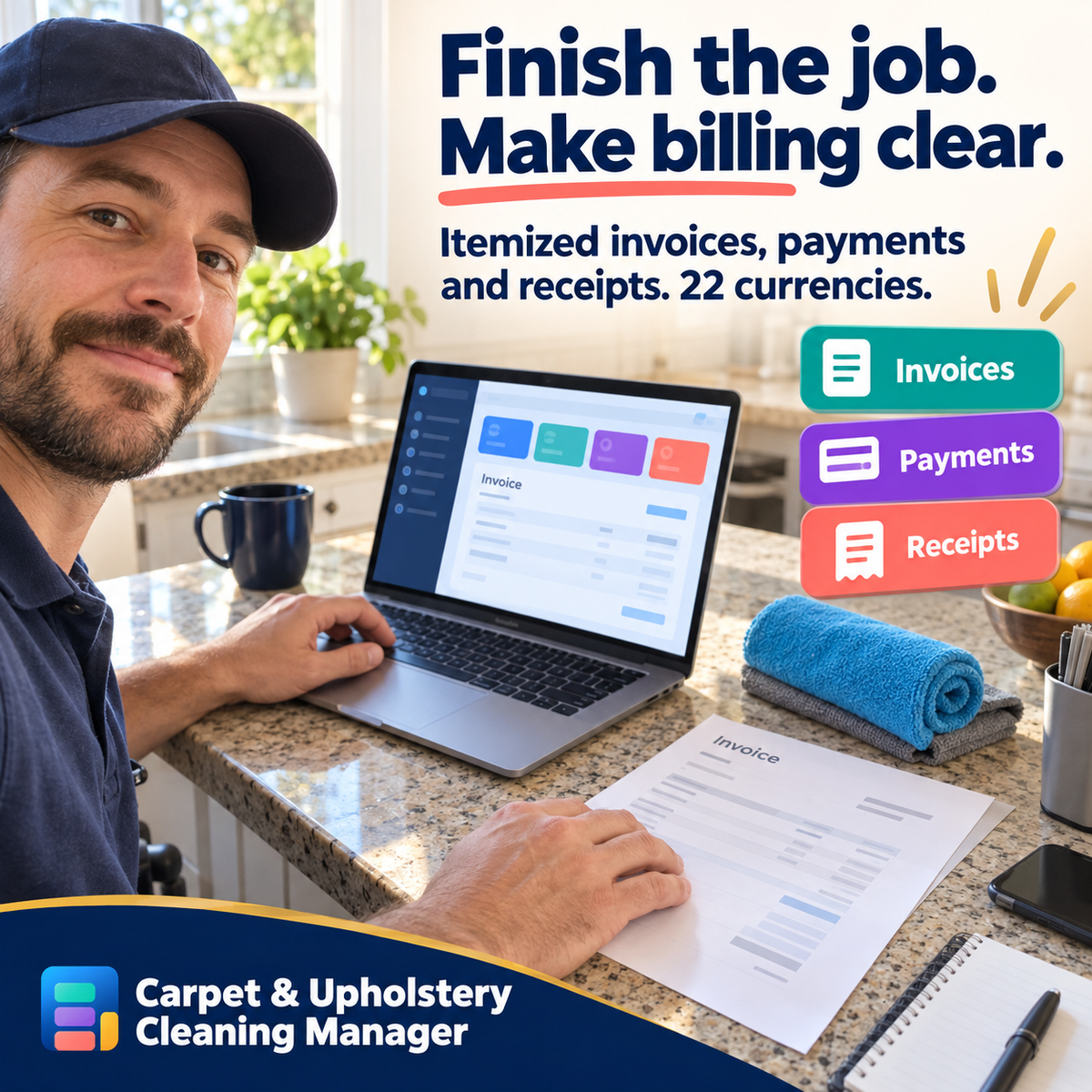 Carpet & Upholstery Cleaning Software