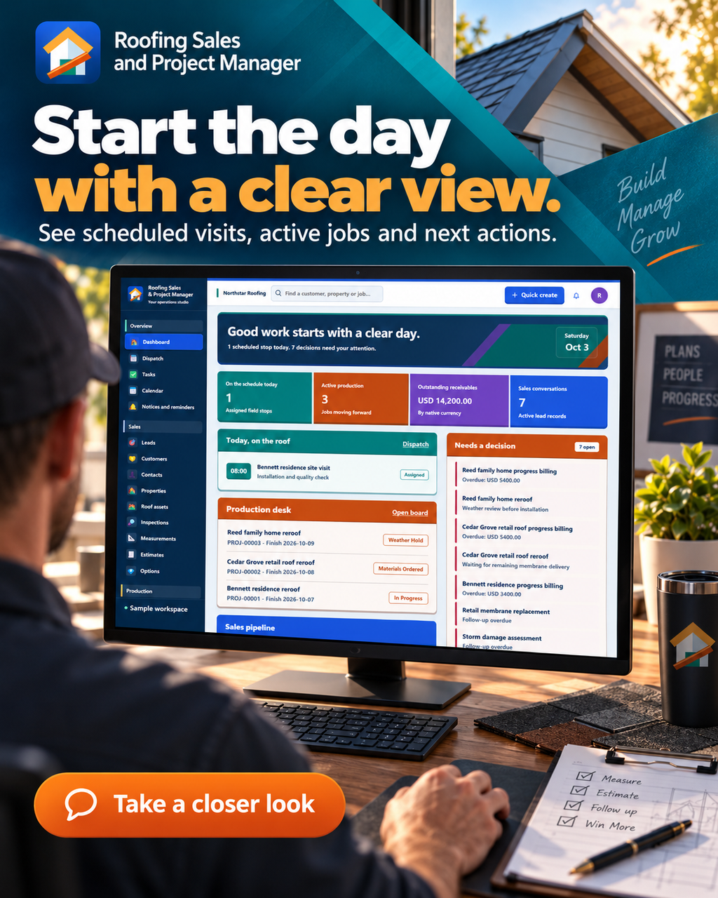 Roofing Business Software for Windows