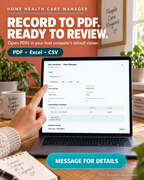 Home Health Care Management Software