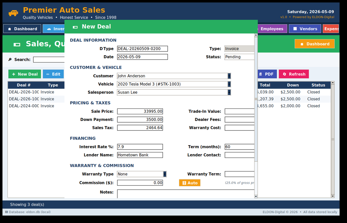 Car Dealership Management Software