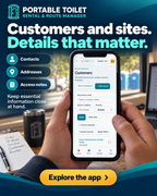 Portable Toilet Rental Management Software