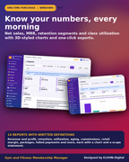Gym and Fitness Membership Manager