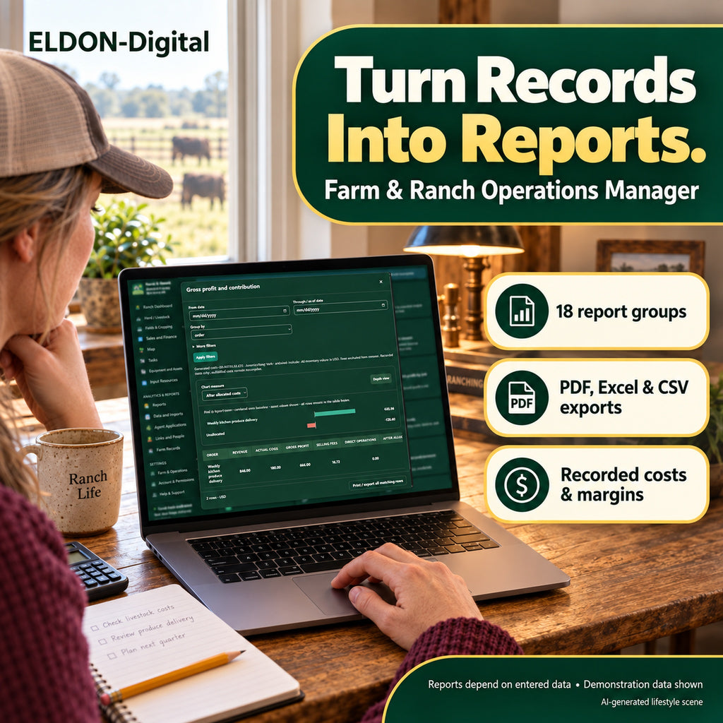 Farm & Ranch Management Software