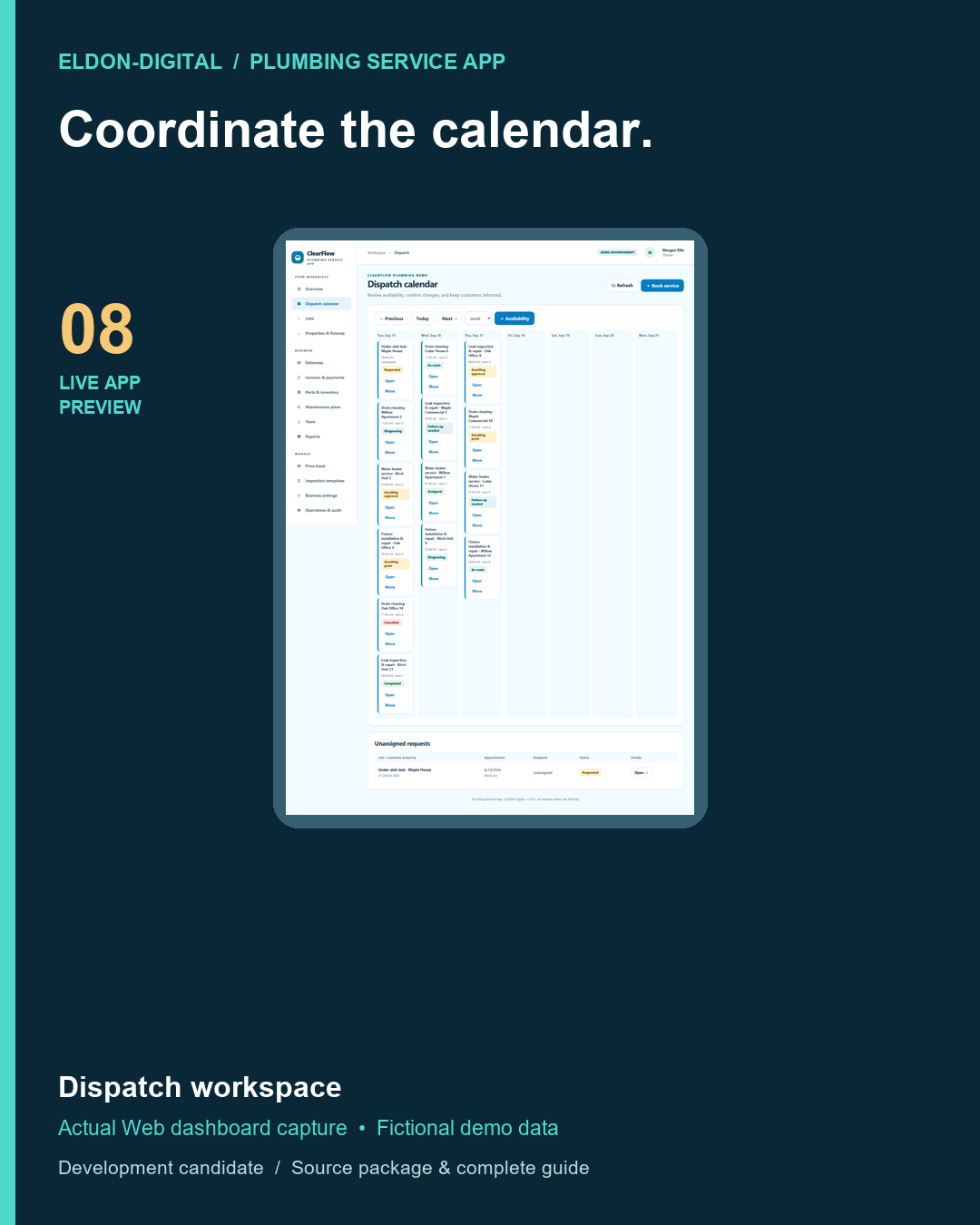 Plumbing Service Mobile App Source Code