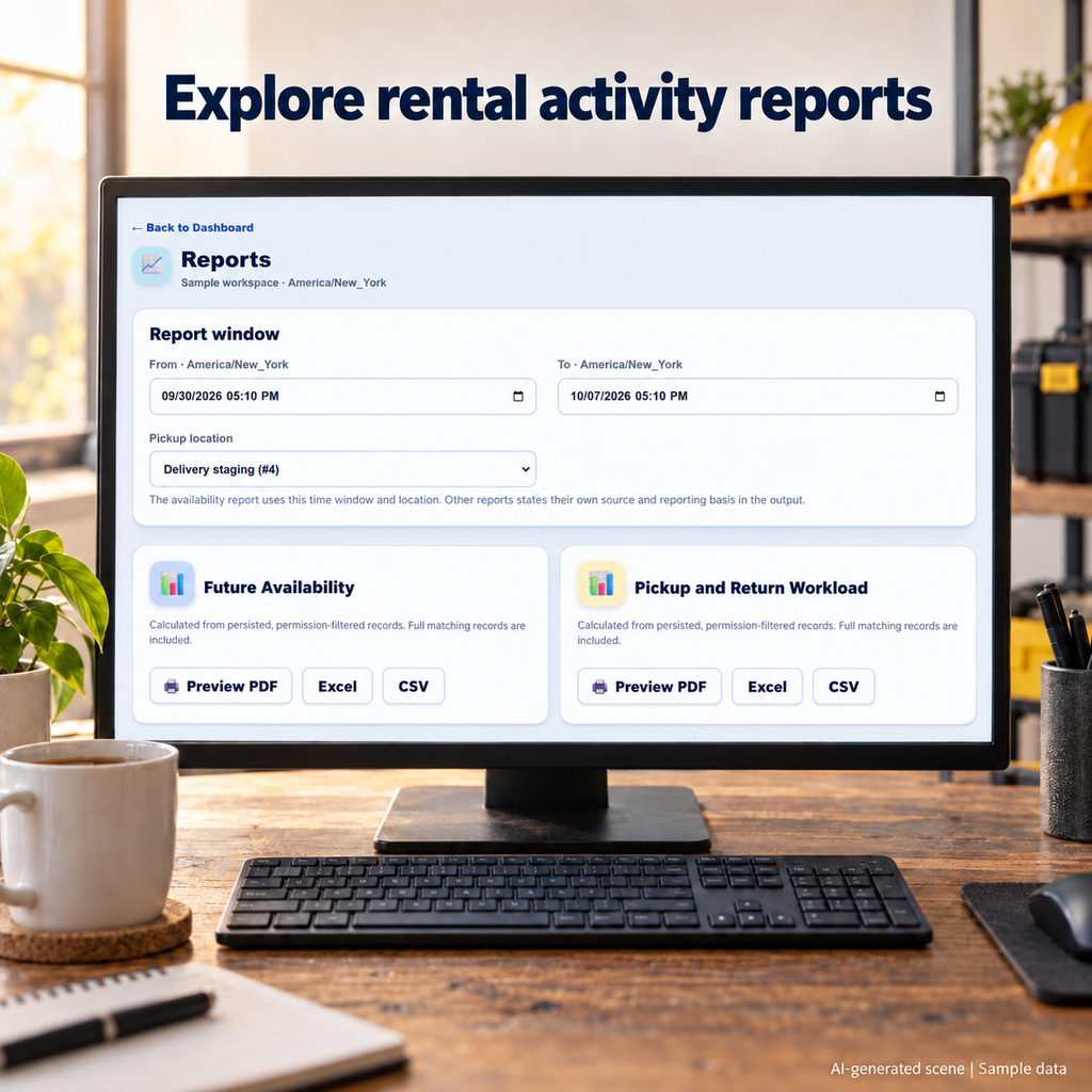 Equipment Rental Management Software