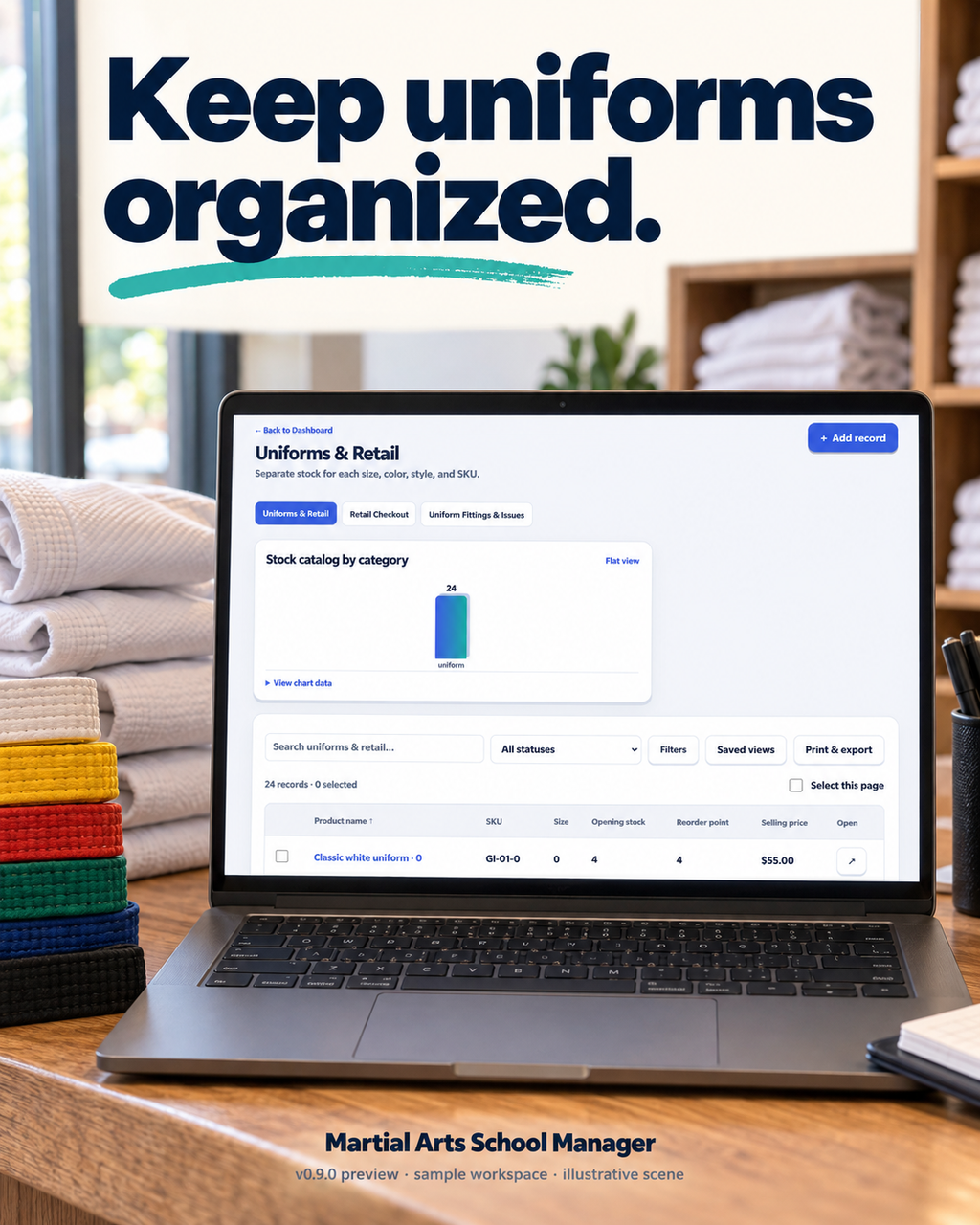 Martial Arts School Management Software