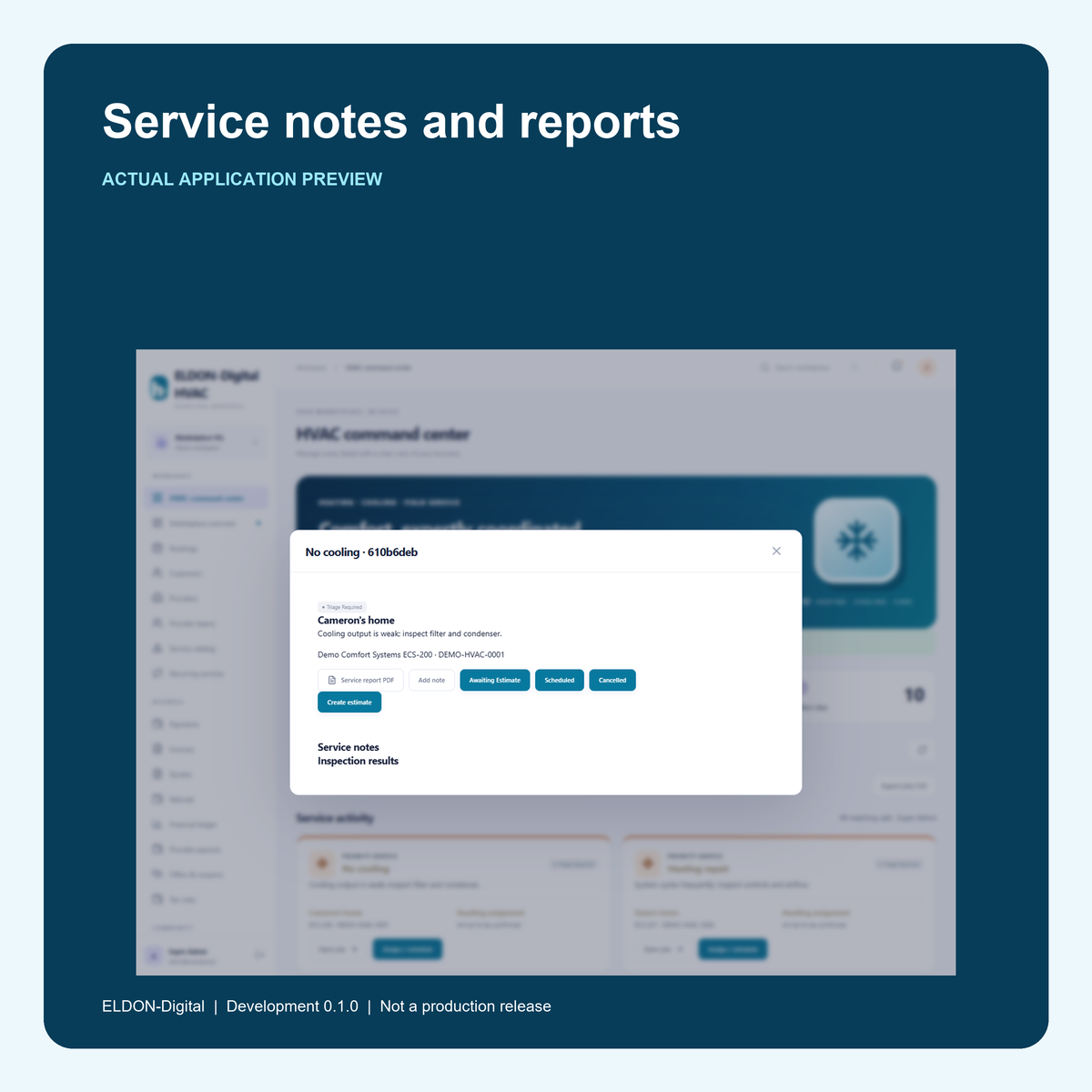 HVAC Booking App Development Kit