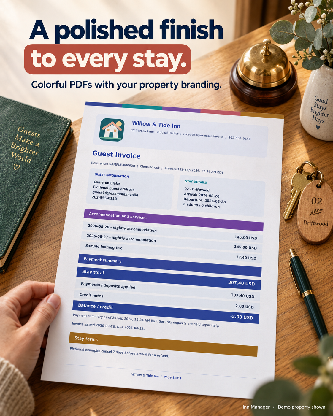Inn and Guesthouse Management Software