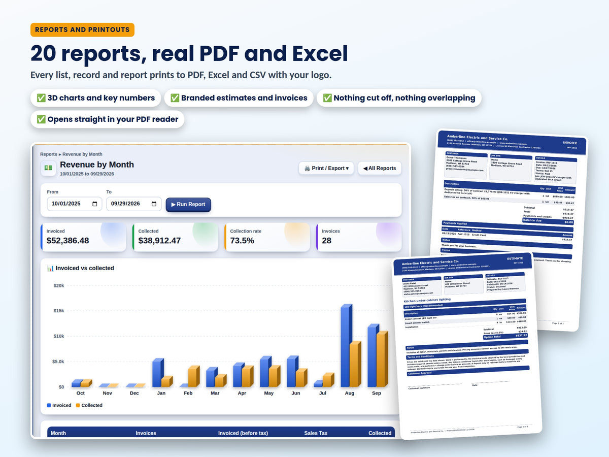 Electrical Contractor Software