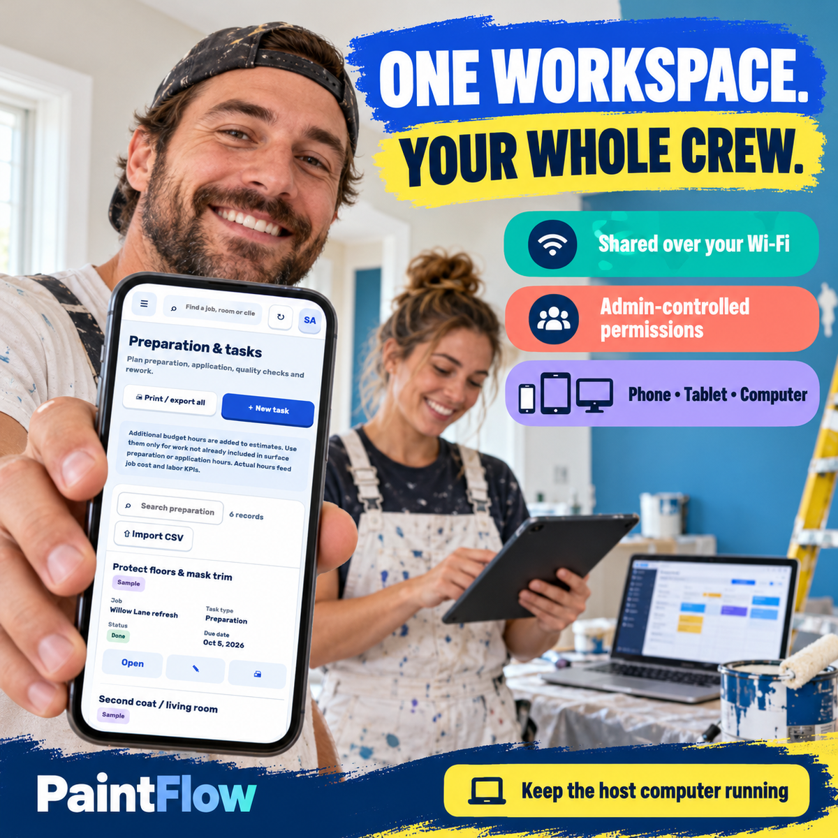 PaintFlow Painting Contractor