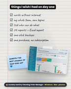 Laundry and Dry Cleaning Manager Software