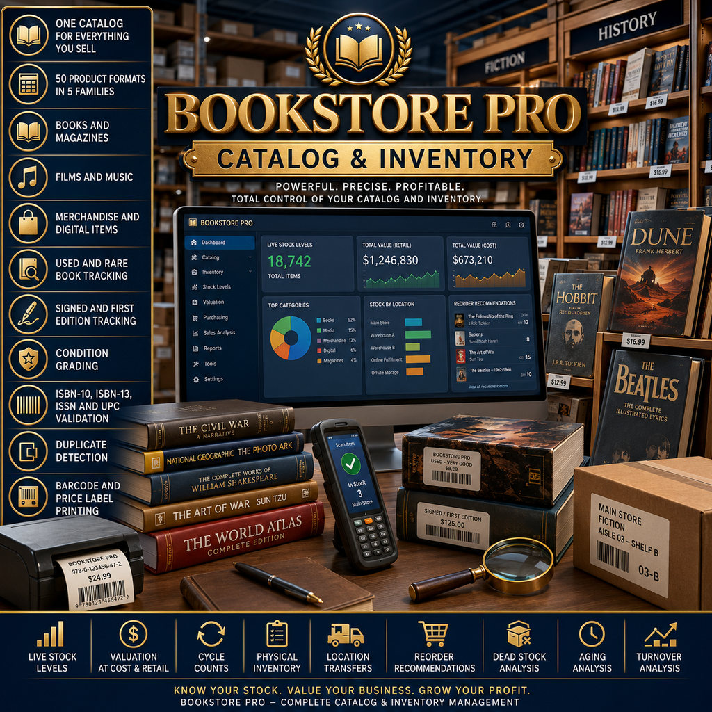 Bookstore Pro Management System