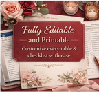 Wedding Planner Template Word