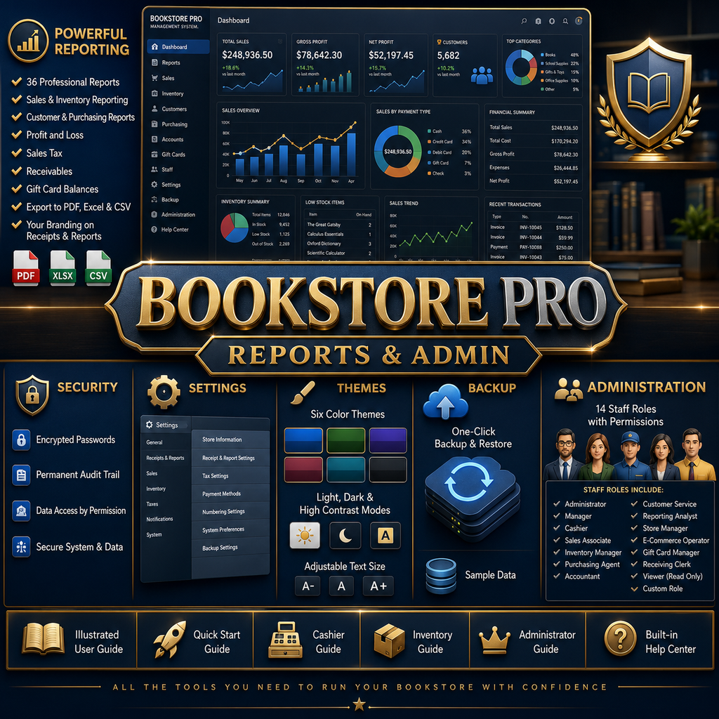 Bookstore Pro Management System