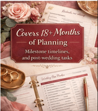Wedding Planner Template Word