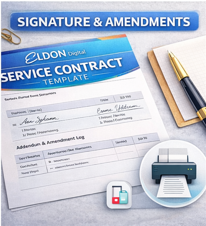 Service Contract Template Word