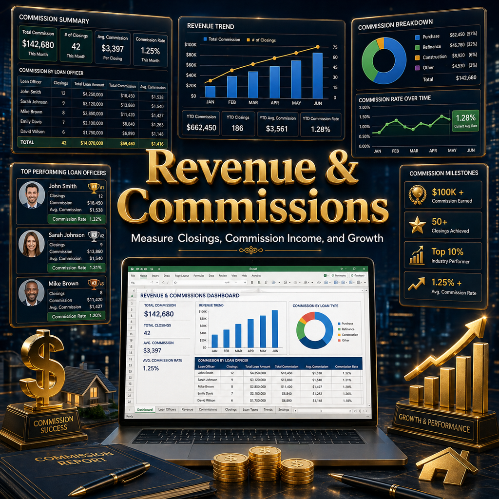 Loan Officer Bundle for Excel & Google Sheets