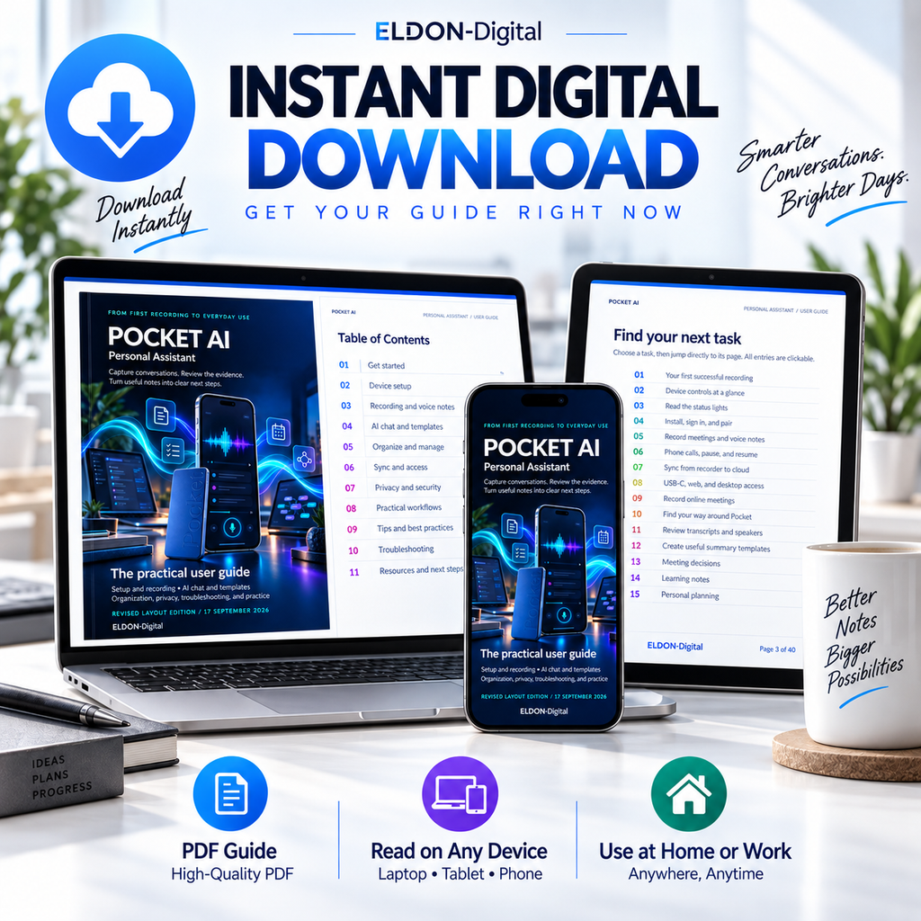 Pocket AI Personal Assistant User Guide