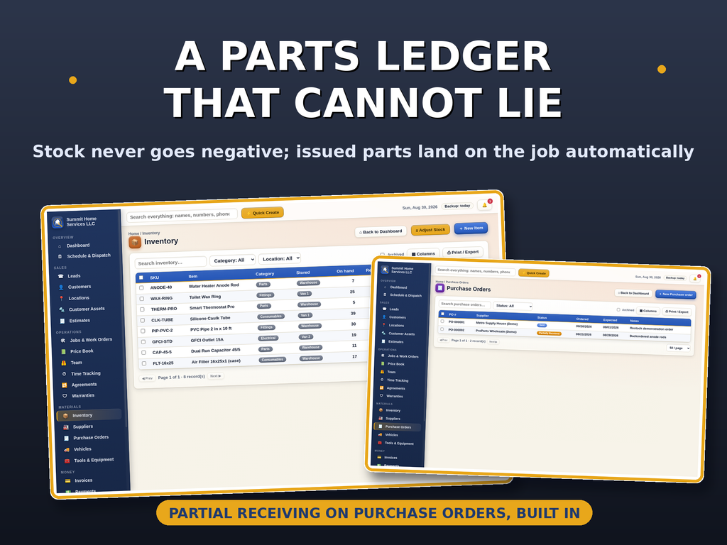 Home Service Contractor Manager Software