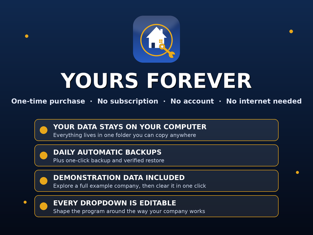 Home Service Contractor Manager Software