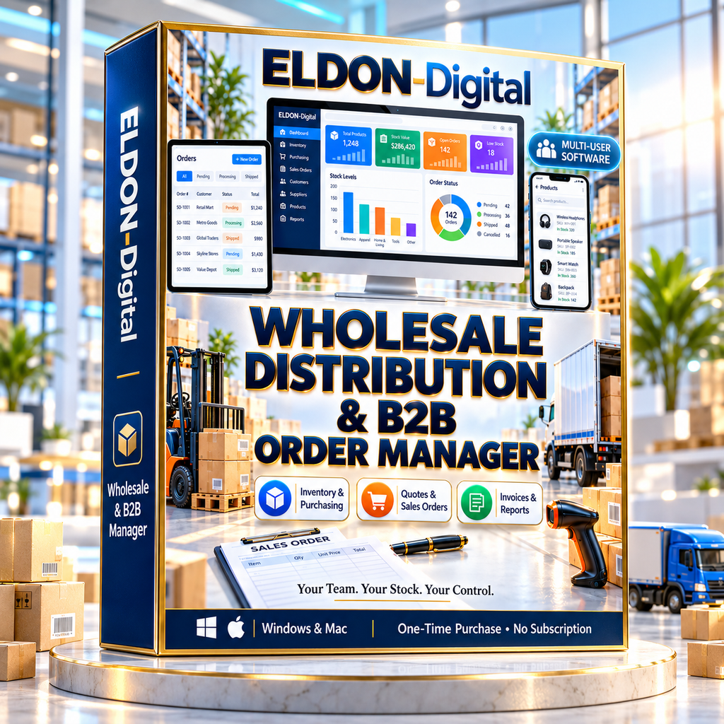 Wholesale Distribution and B2B Order Manager