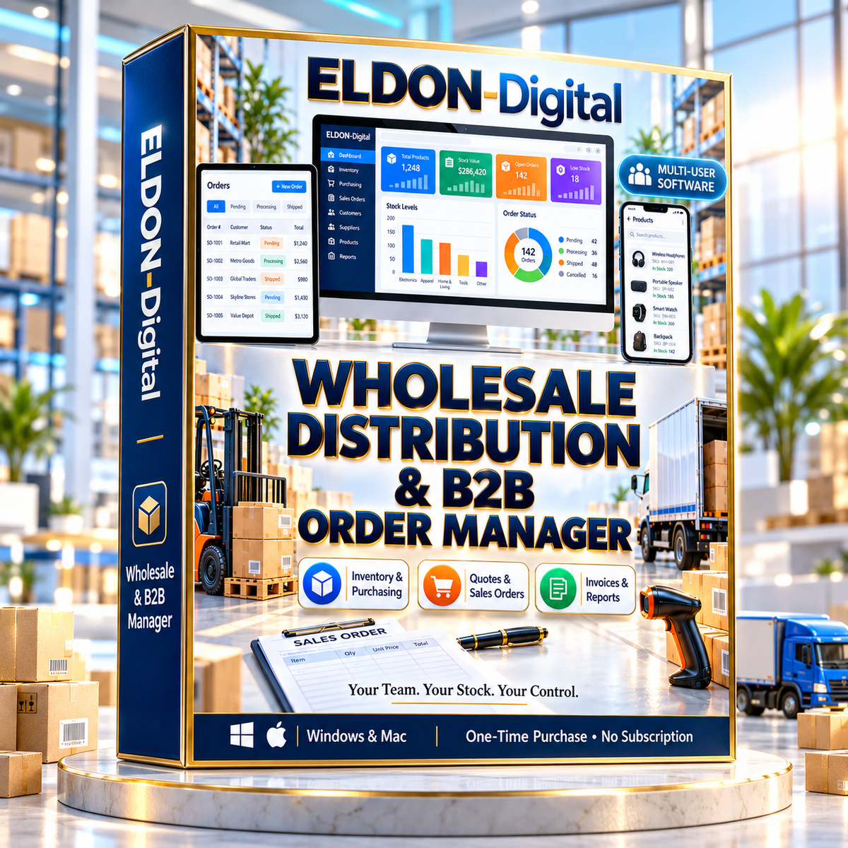 Wholesale Distribution and B2B Order Manager
