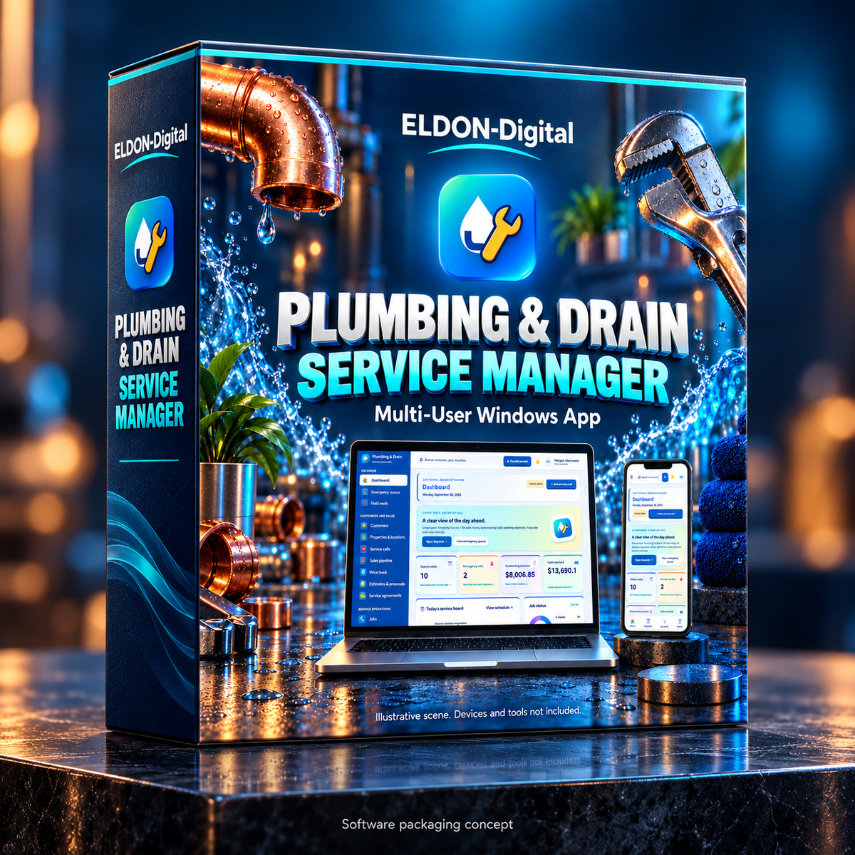 Plumbing and Drain Service Manager