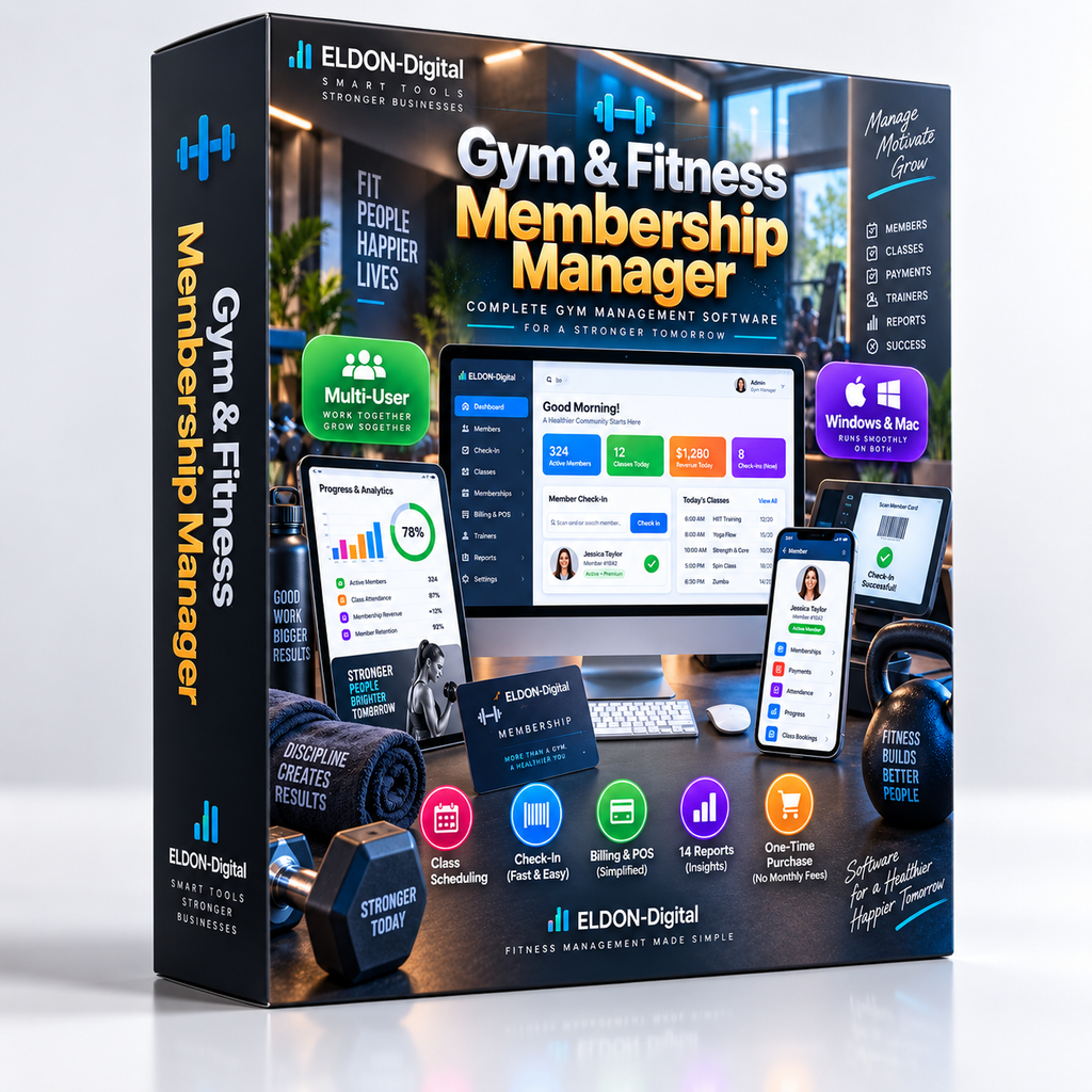 Gym and Fitness Membership Manager