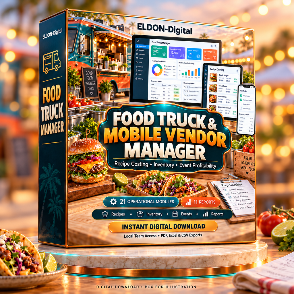 Food Truck Management Software