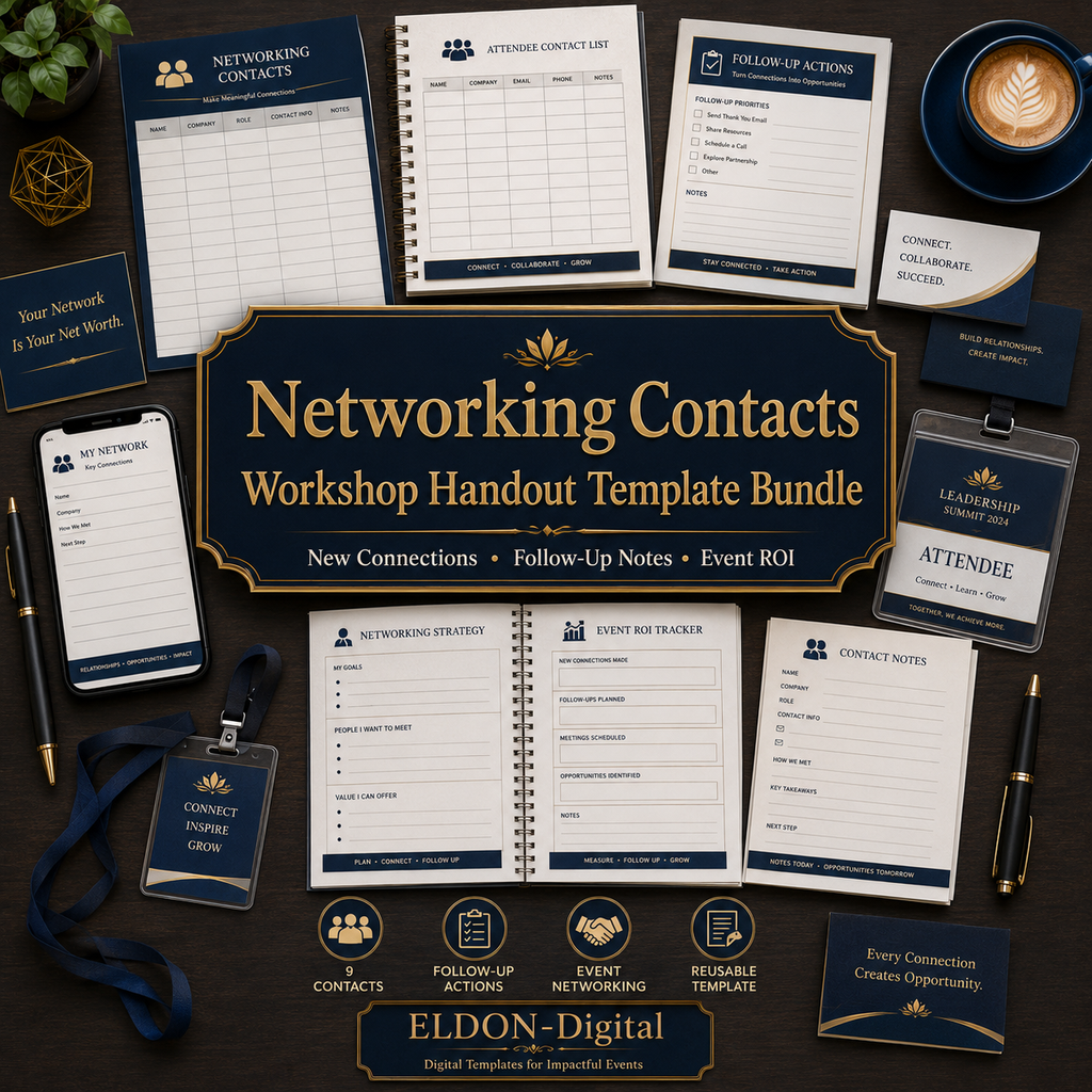 Workshop Handout Template Bundle