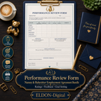 Nanny & Babysitter Employment Agreement Template Bundle